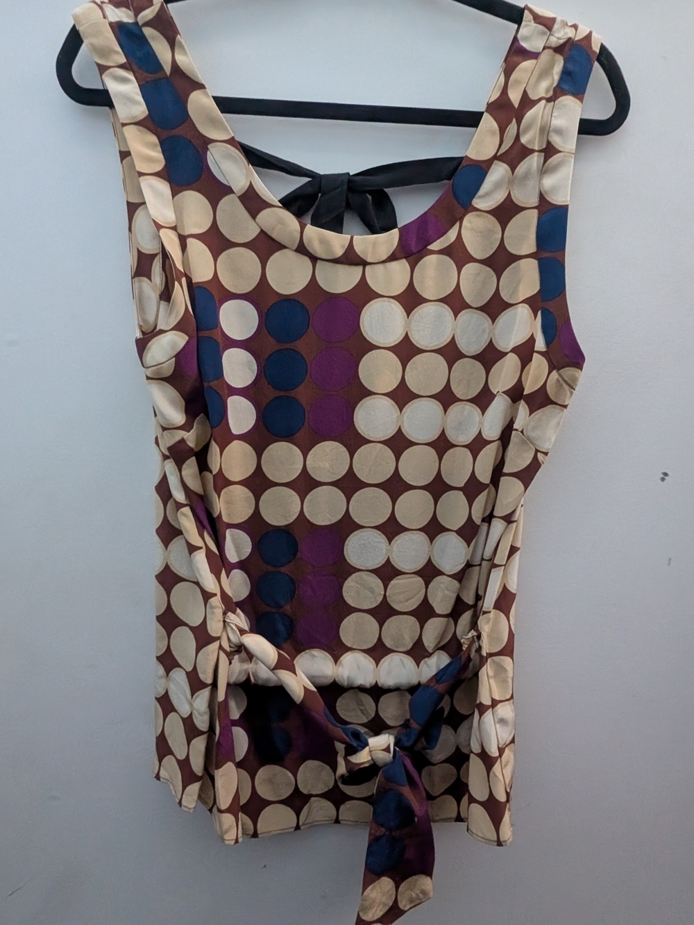 Marni X H&M - Dotted Tie-Back Tank